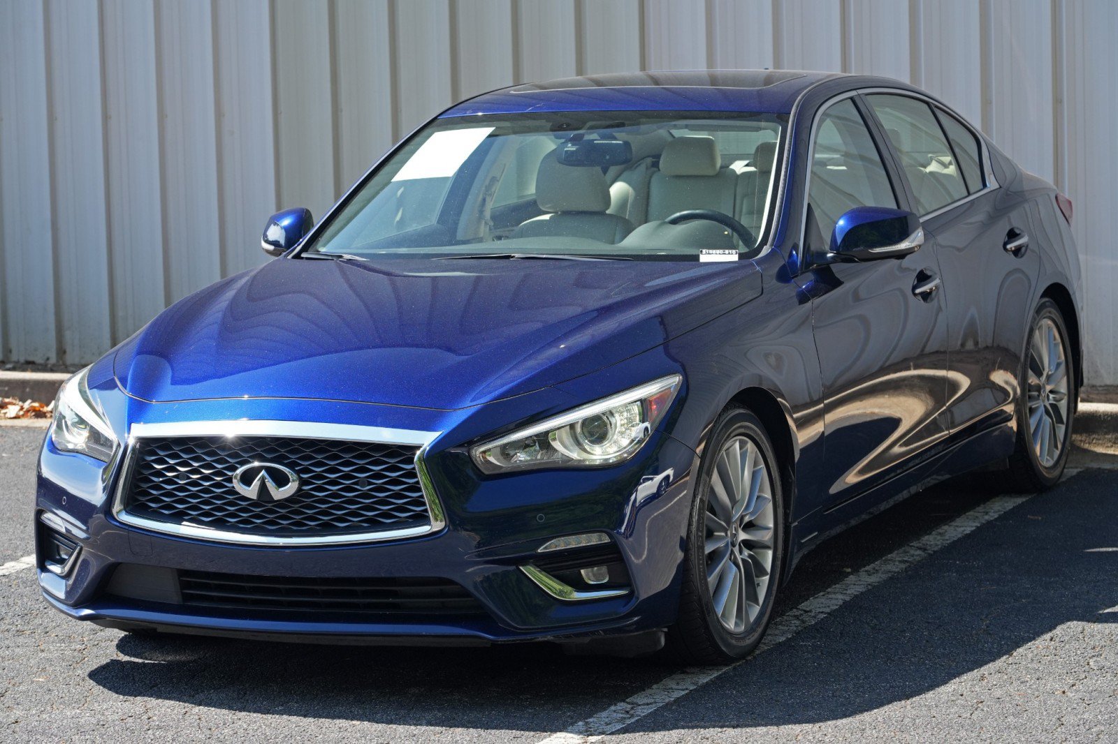 Used 2022 INFINITI Q50 Luxe w/ Cargo Package RWD image 49
