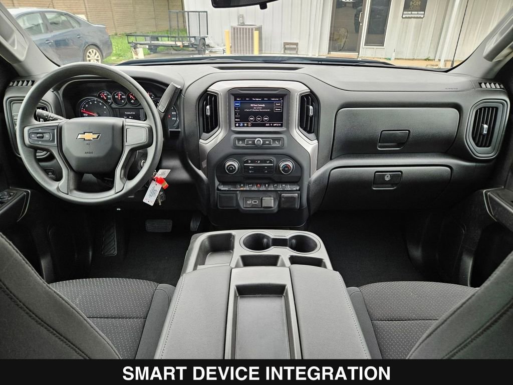 Used 2021 Chevrolet Silverado 1500 Custom w/ LPO, Dark Essentials Package RWD image 19