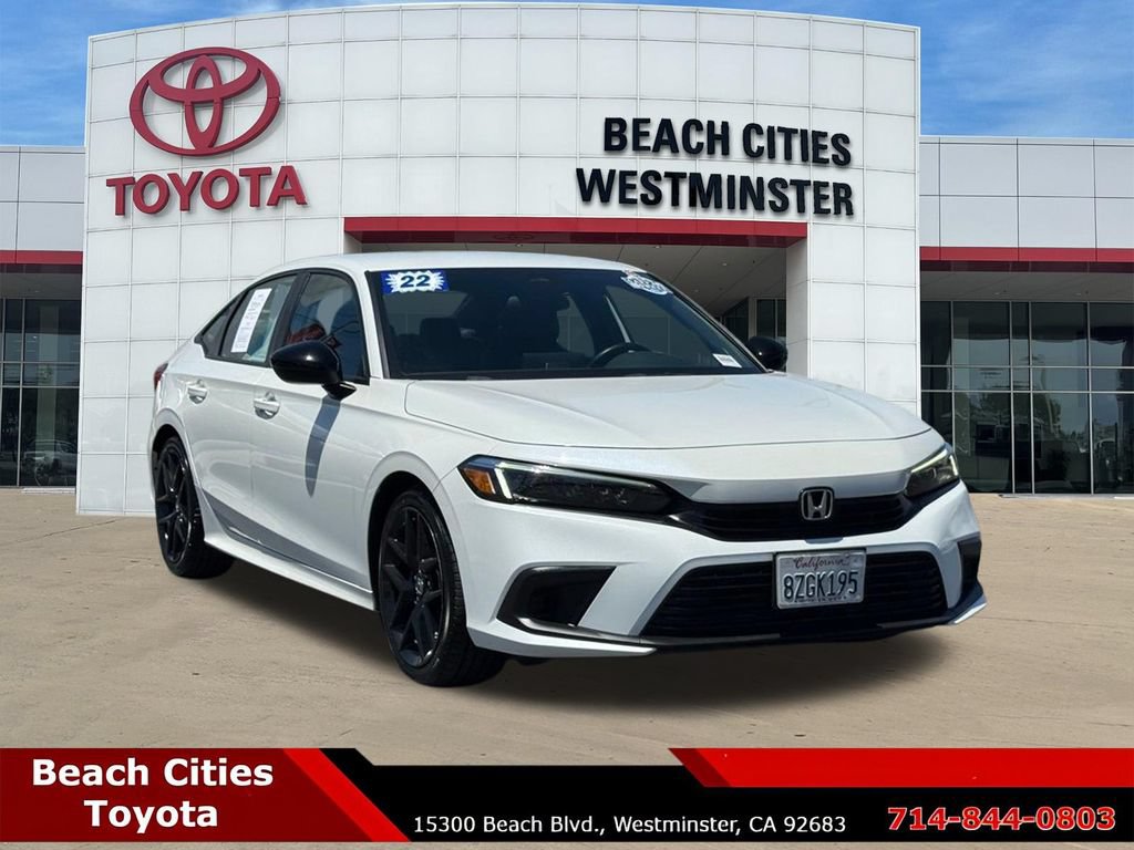 Used 2022 Honda Civic Sport image 2
