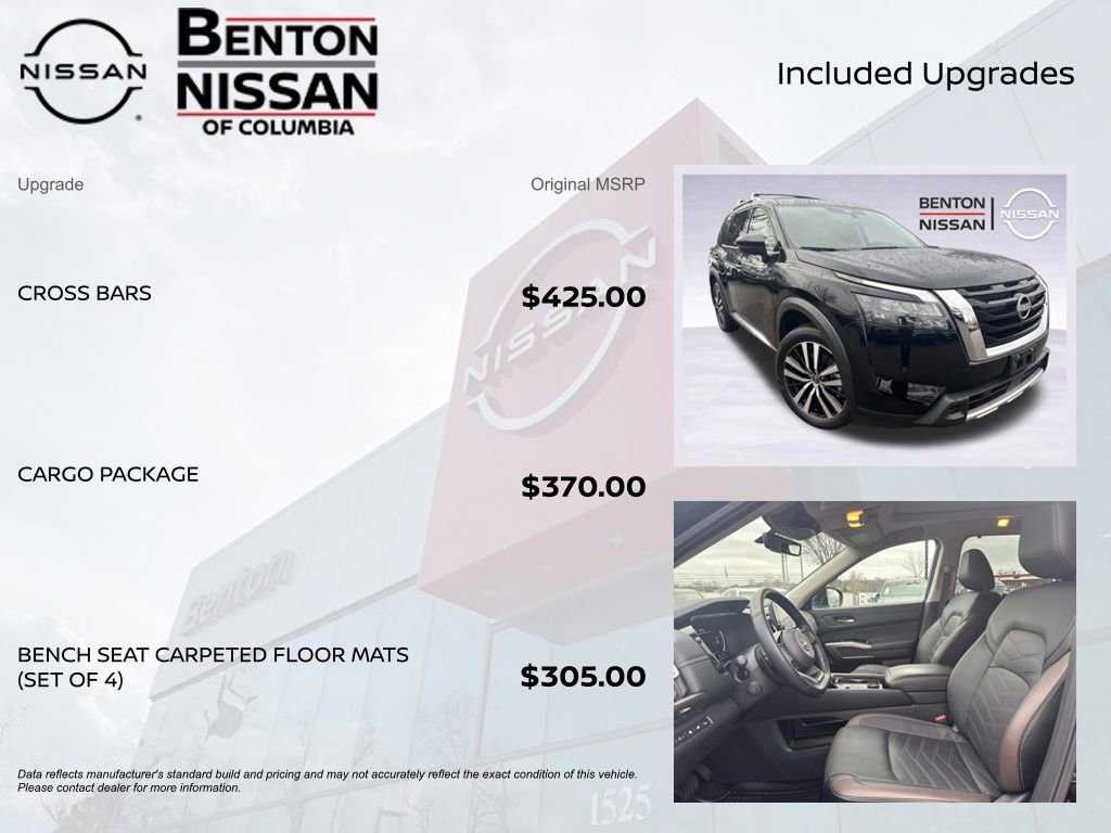 Used 2025 Nissan Pathfinder Platinum w/ Cargo Package image 6