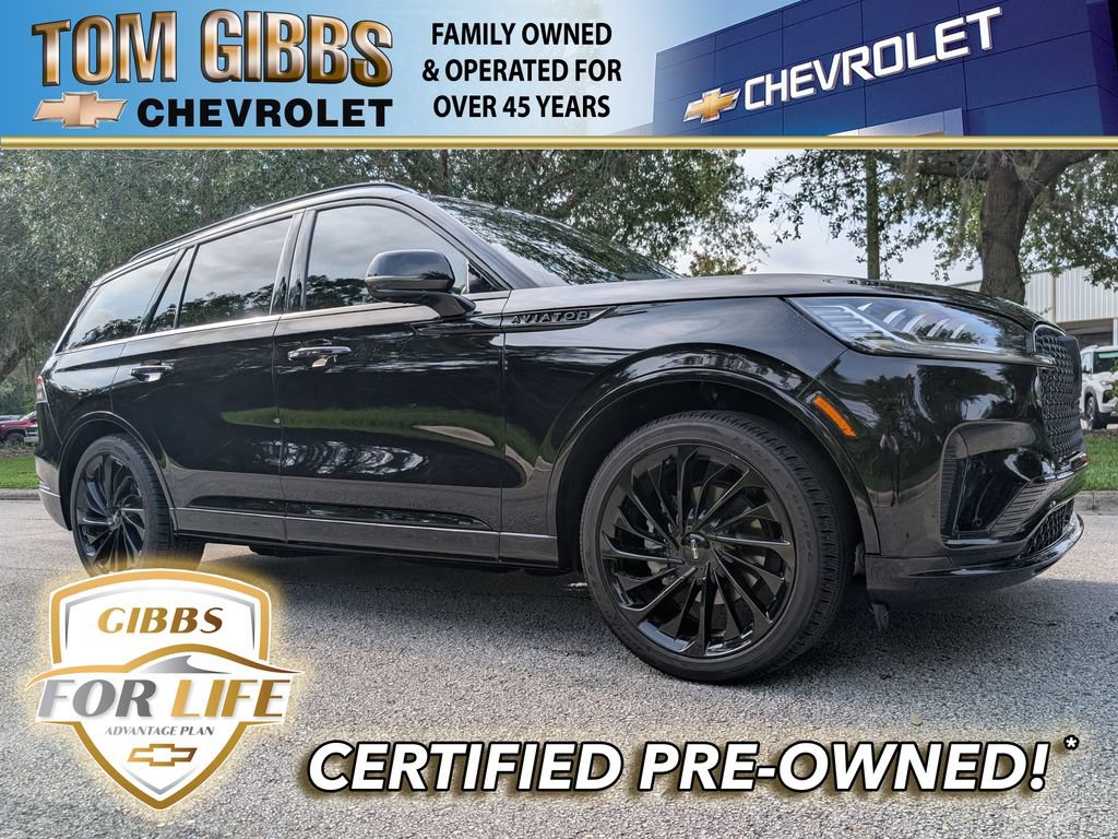 Used 2025 Lincoln Aviator Reserve w/ Jet Appearance Package