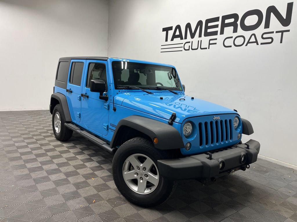 Used 2017 Jeep Wrangler Unlimited Sport w/ Quick Order Package 24S image 1