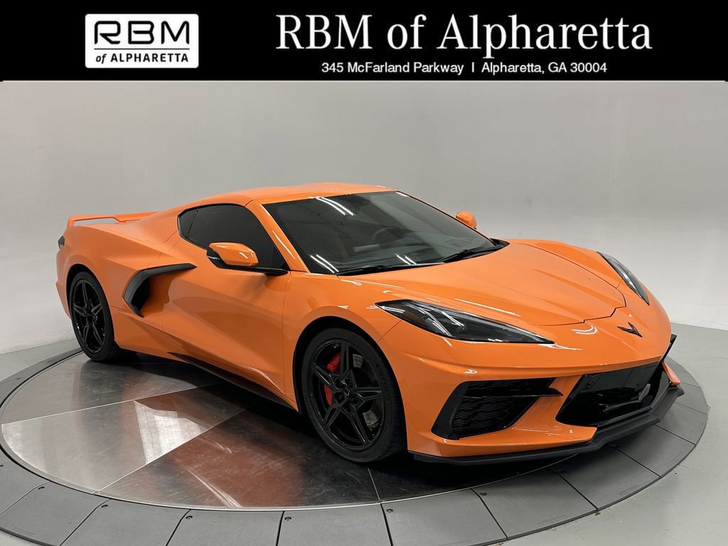 Used 2022 Chevrolet Corvette Stingray Preferred Cpe w/ Z51 Performance Package image 1