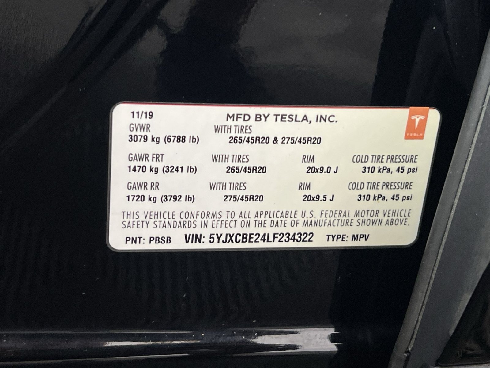 Used 2020 Tesla Model X Long Range AWD/4WD image 31