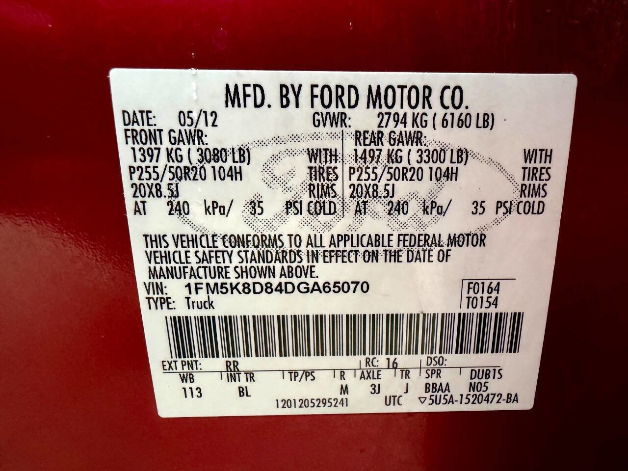 Used 2013 Ford Explorer XLT AWD/4WD image 82
