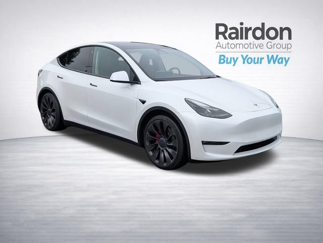 Used 2023 Tesla Model Y Long Range AWD/4WD image 1