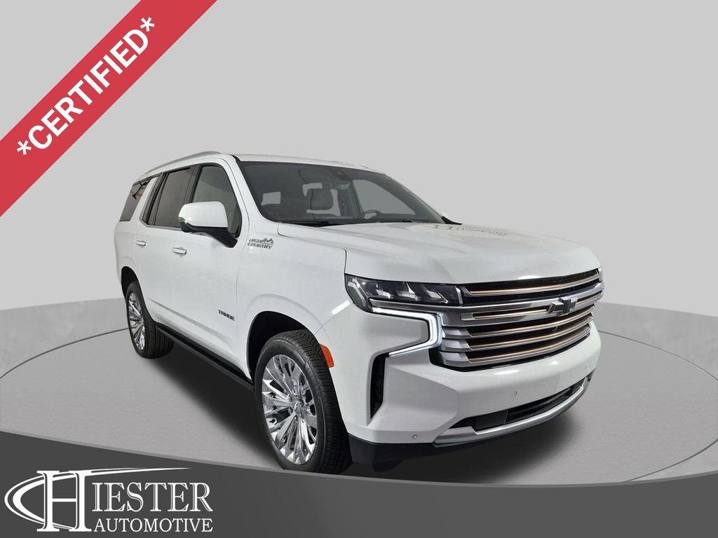 Certified 2021 Chevrolet Tahoe High Country w/ Premium Package