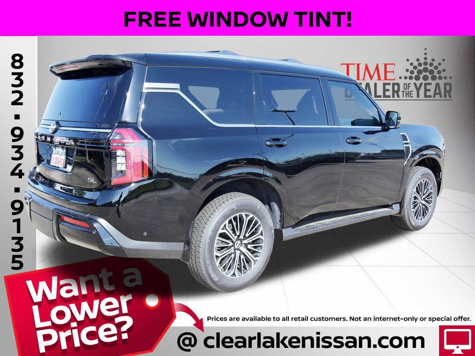 New 2026 Nissan Armada SL w/ Captain's Chari Seat Package image 7