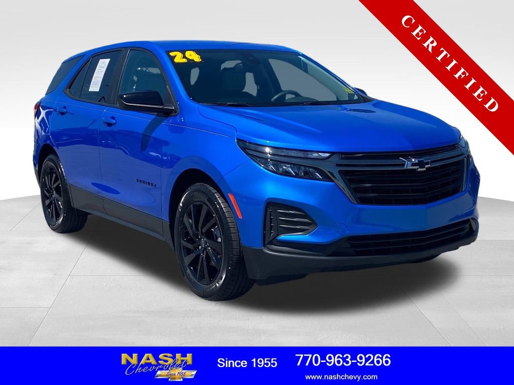 Certified 2024 Chevrolet Equinox LS w/ LS Convenience Package 360° Tour