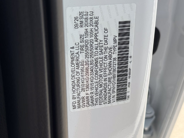 New 2026 Honda Pilot Elite image 31