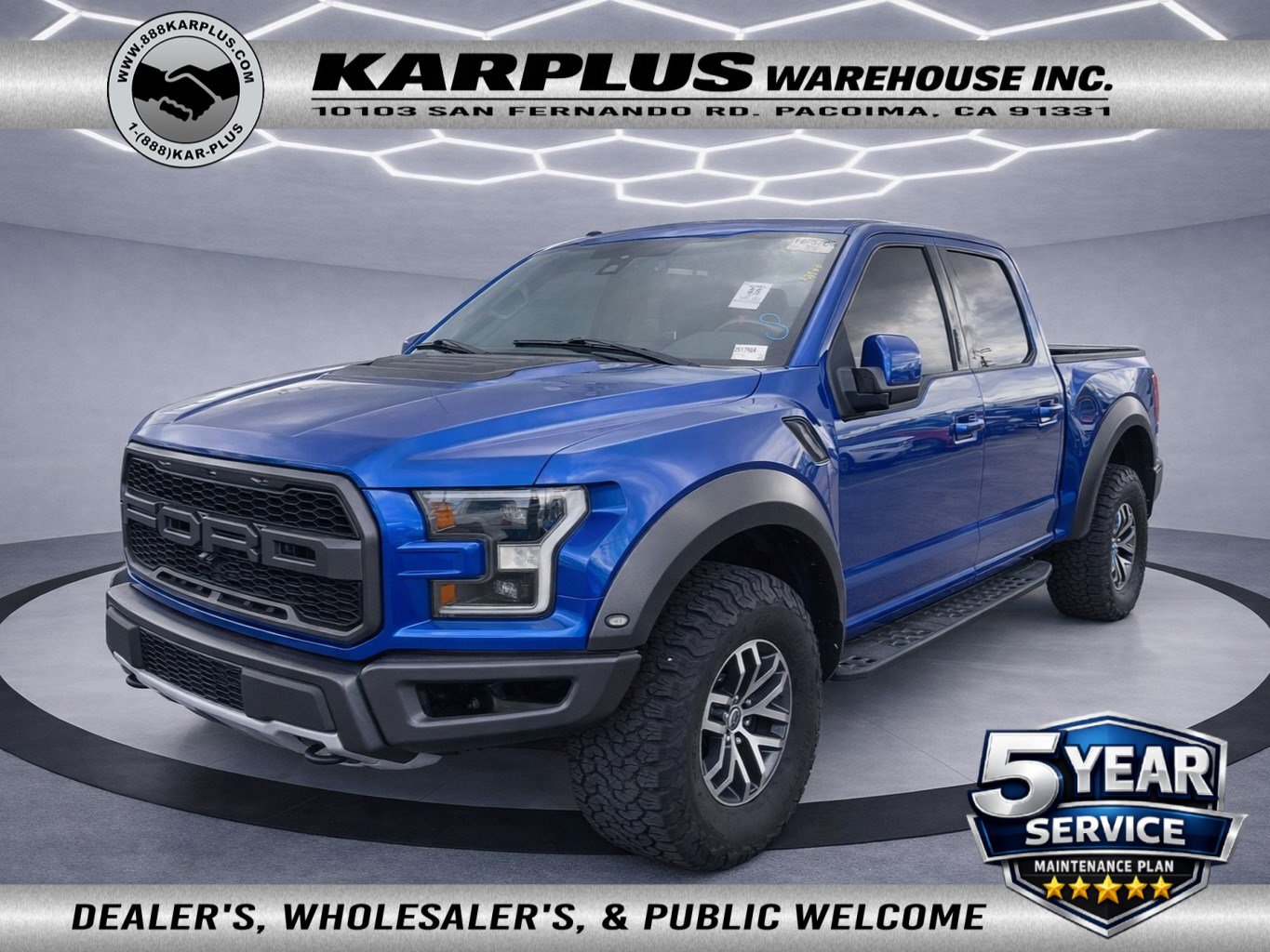 Used 2017 Ford F150 Raptor w/ Equipment Group 802A Luxury image 1