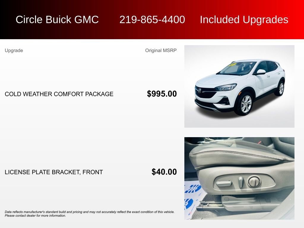 Used 2023 Buick Encore GX Preferred w/ Cold Weather Comfort Package FWD image 3