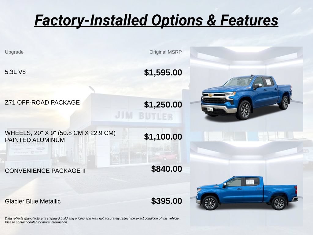 Used 2023 Chevrolet Silverado 1500 LT w/ Z71 Off-Road Package AWD/4WD video 2