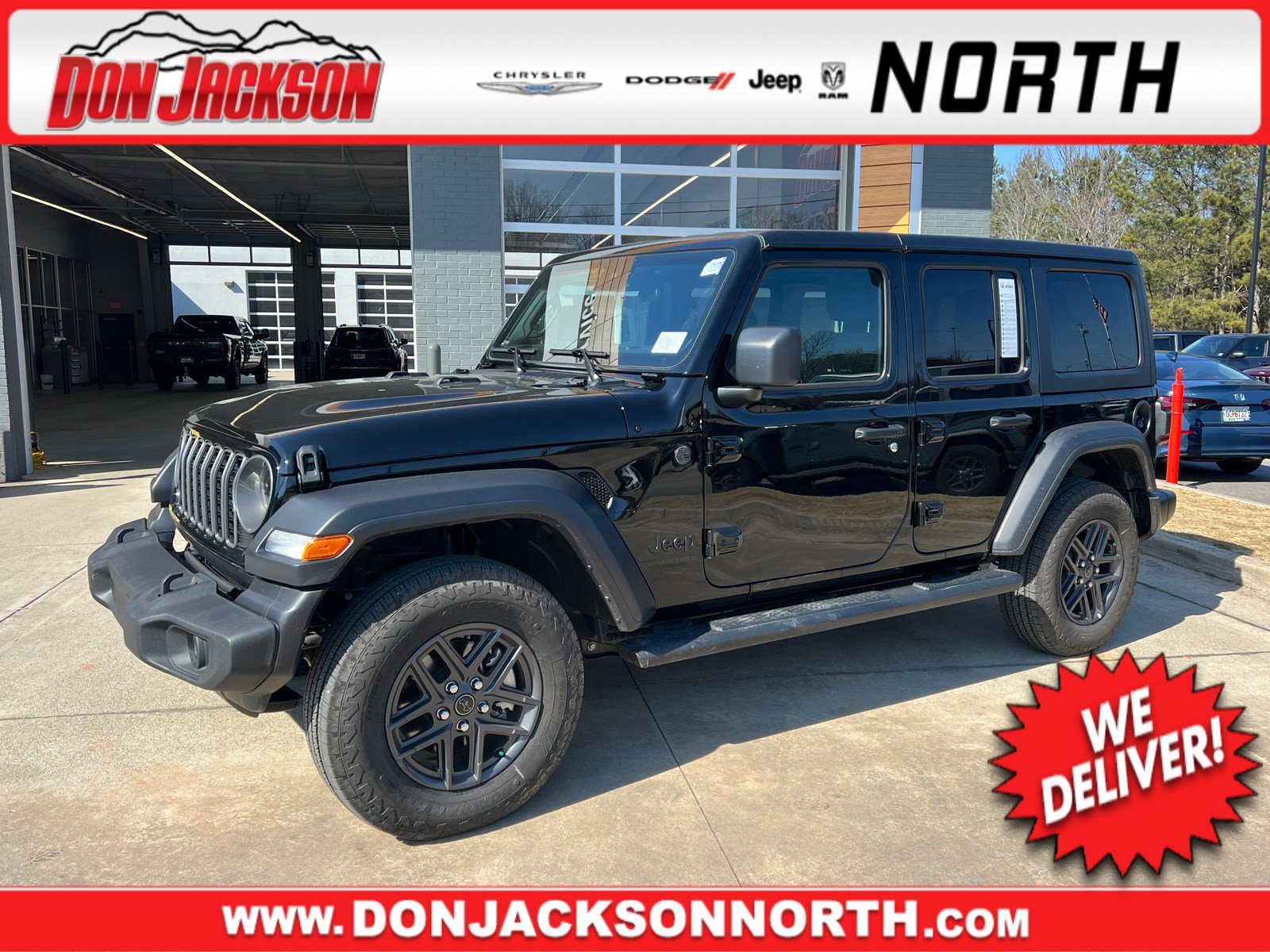 Certified 2025 Jeep Wrangler Sport S