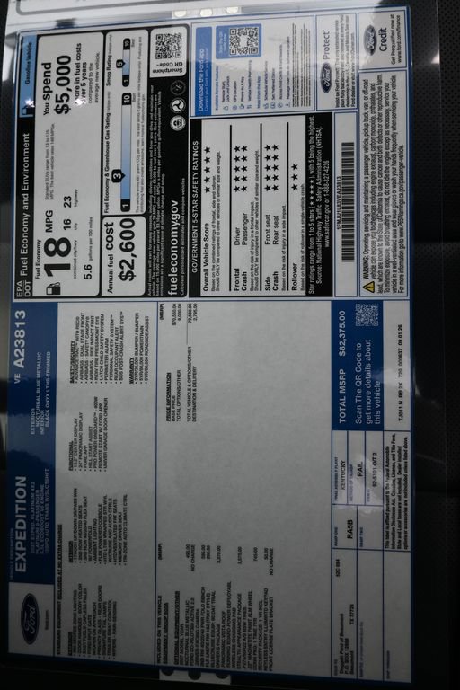 New 2027 Ford Expedition Platinum w/ Stealth Appearance Package RWD image 24