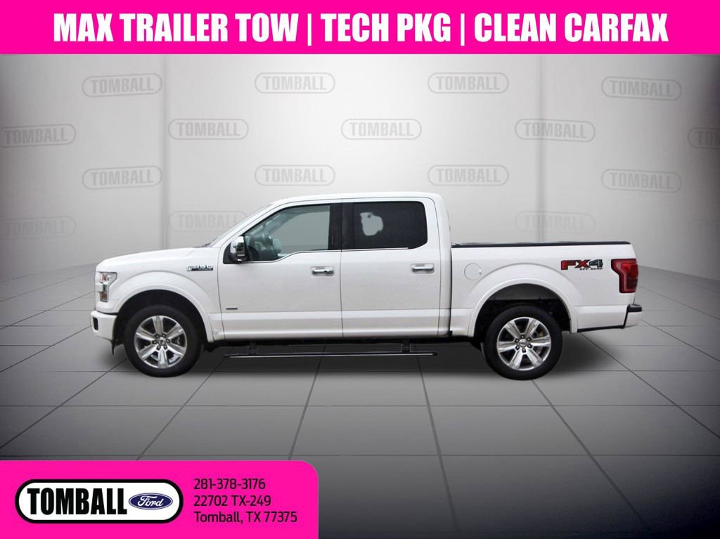 Used 2017 Ford F150 Platinum w/ Equipment Group 701A Luxury AWD/4WD image 4