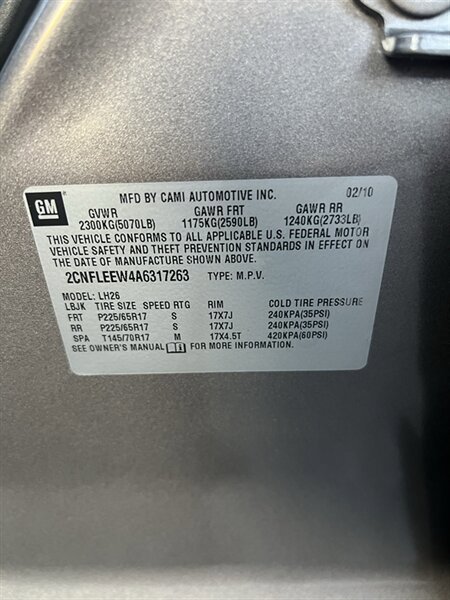 Used 2010 Chevrolet Equinox LT w/ Vehicle Interface Package AWD/4WD image 20
