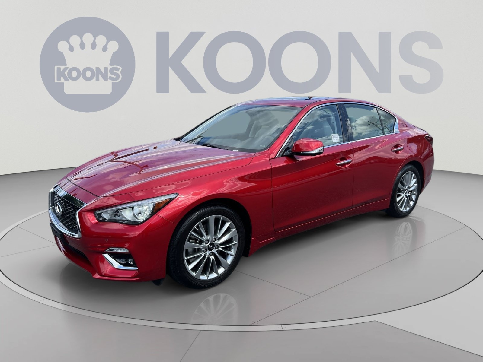Used 2022 INFINITI Q50 Luxe w/ Cargo Package