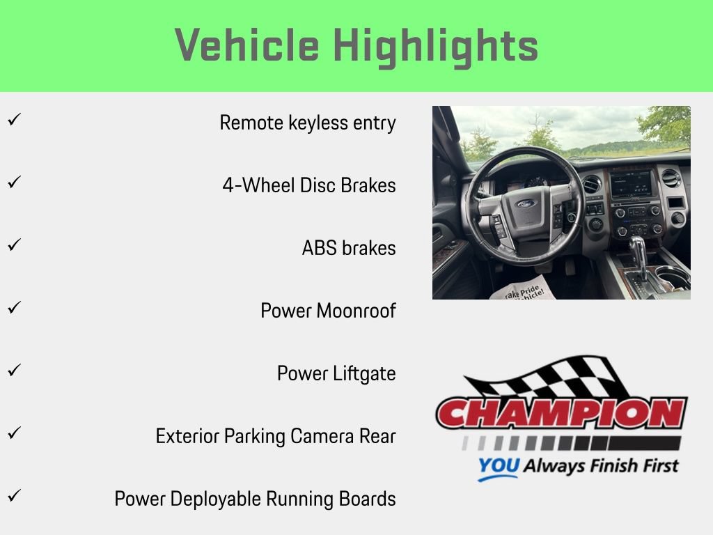 Used 2015 Ford Expedition EL Platinum AWD/4WD image 12