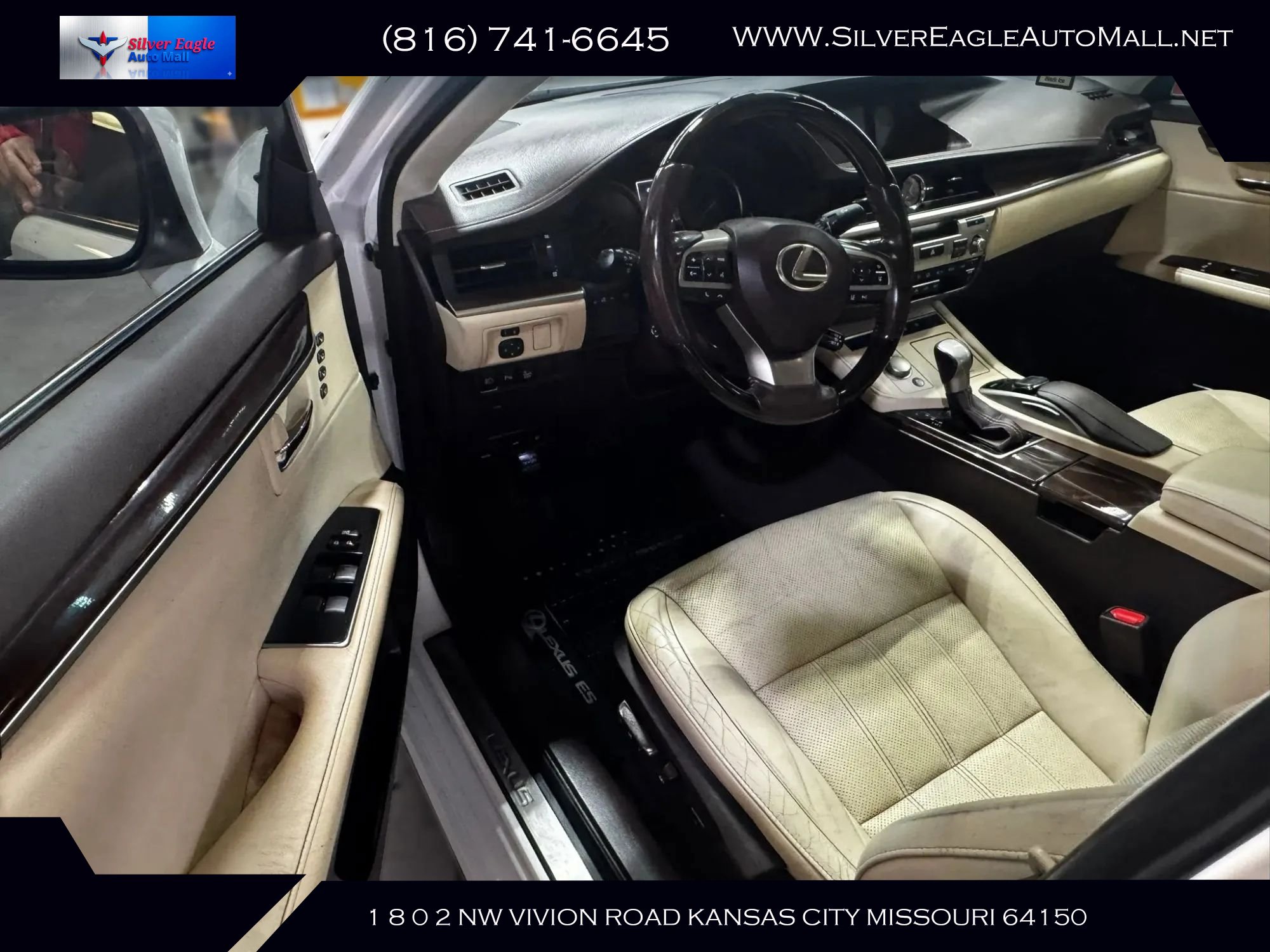 Used 2016 Lexus ES 350 w/ Luxury Package w/Wood Trim FWD image 13