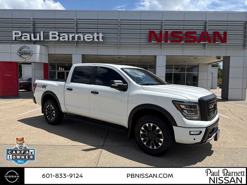 Used 2023 Nissan Titan PRO-4X w/ Pro-4x Convenience Package AWD/4WD image 1