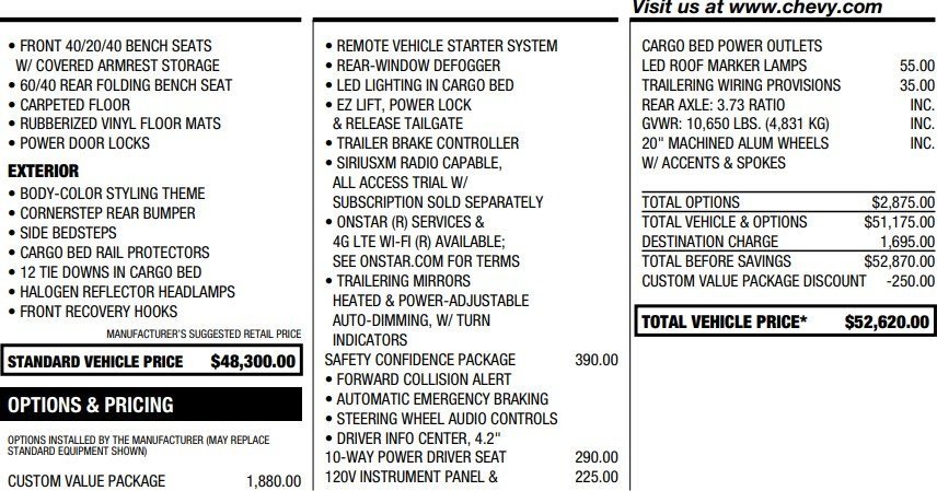 Certified 2022 Chevrolet Silverado 2500 Custom w/ Custom Value Package image 2