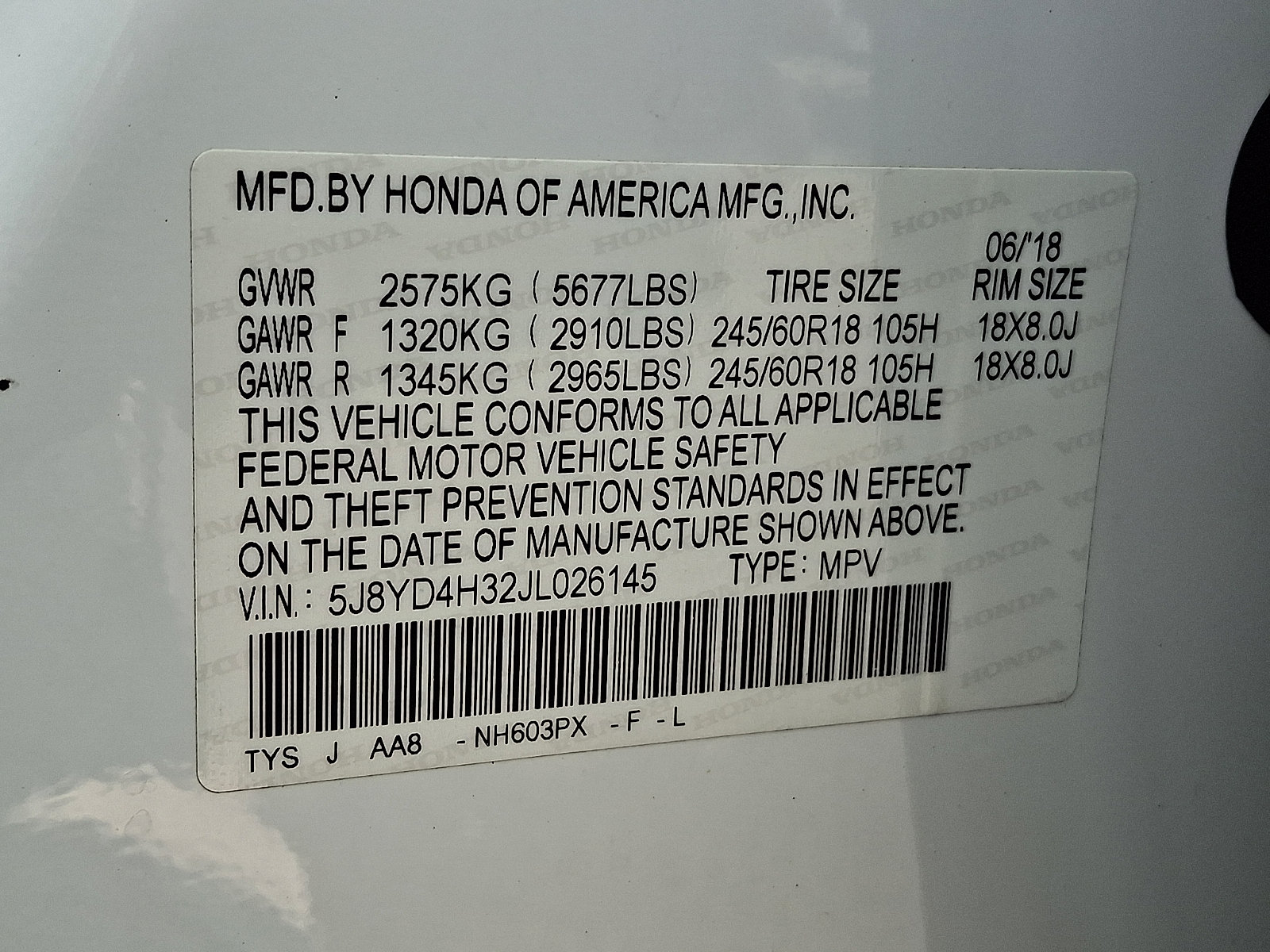 Certified 2018 Acura MDX SH-AWD image 26