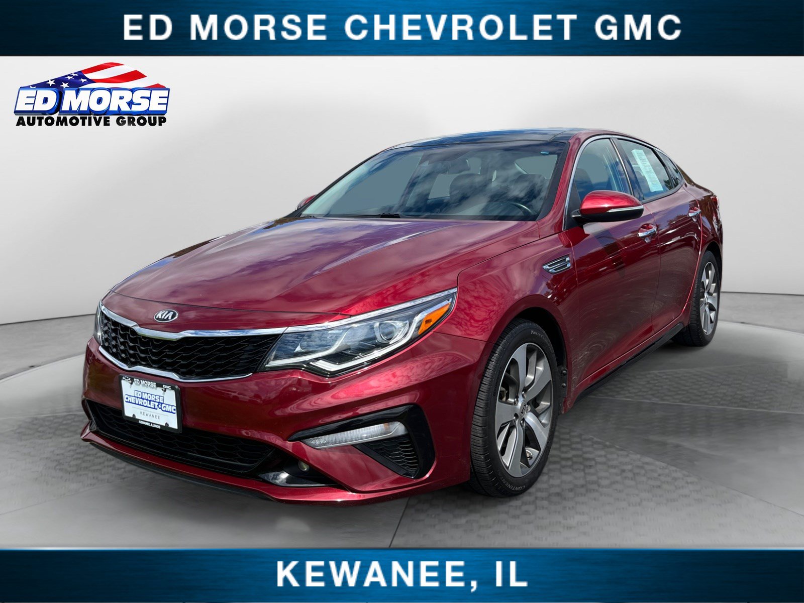 Used 2019 Kia Optima S w/ S Panoramic Sunroof Package FWD image 1
