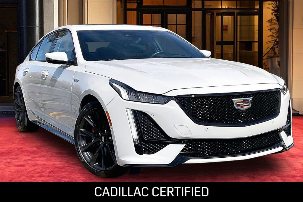 Certified 2023 Cadillac CT5 V w/ Premium Package RWD image 2