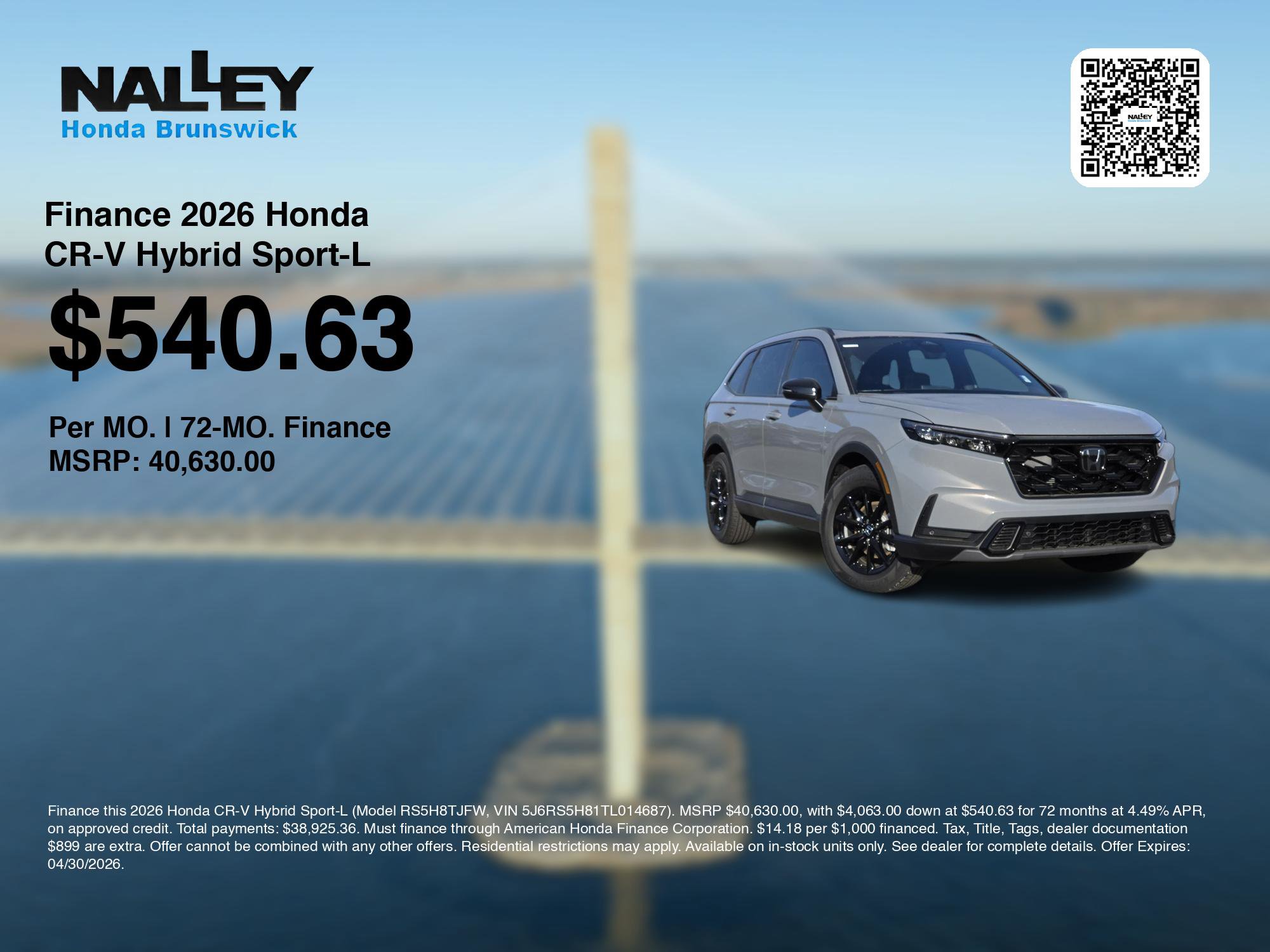 New 2026 Honda CR-V Sport-L image 7