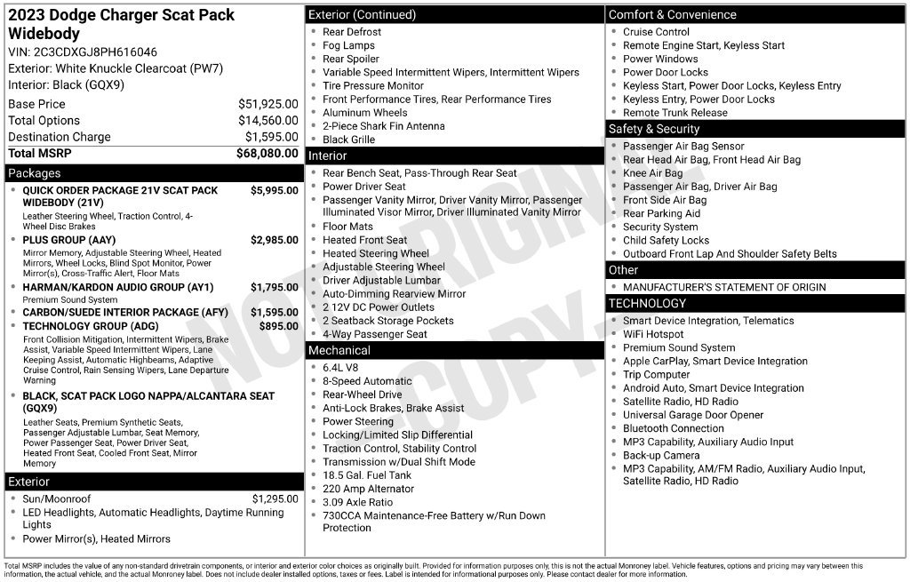 Used 2023 Dodge Charger Scat Pack RWD image 28