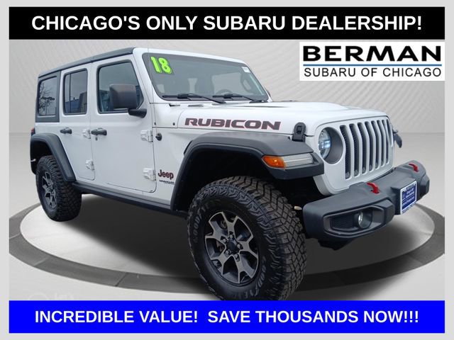 Used 2018 Jeep Wrangler Unlimited Rubicon w/ Safety Group image 1