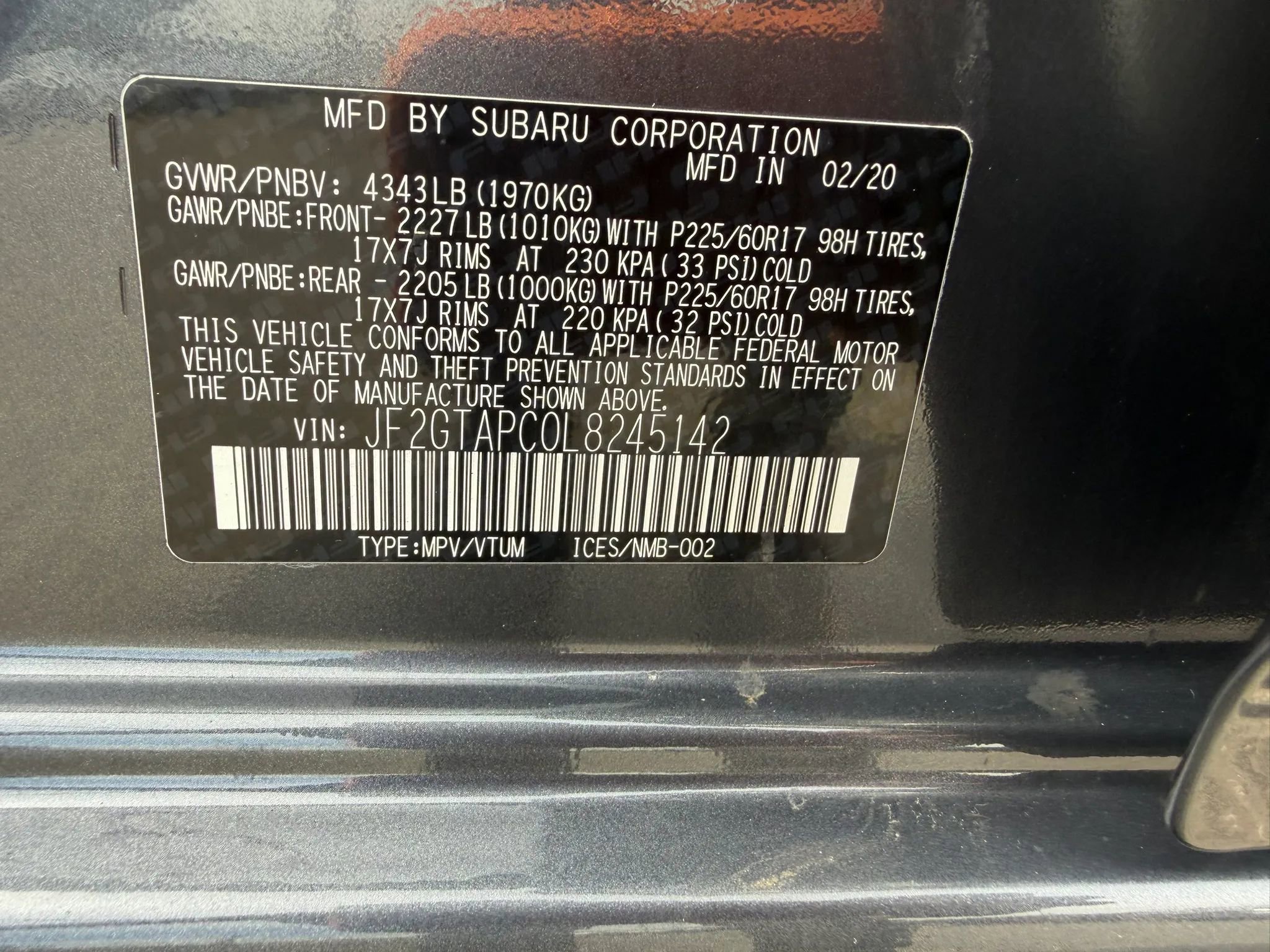 Used 2020 Subaru Crosstrek 2.0i Premium image 34