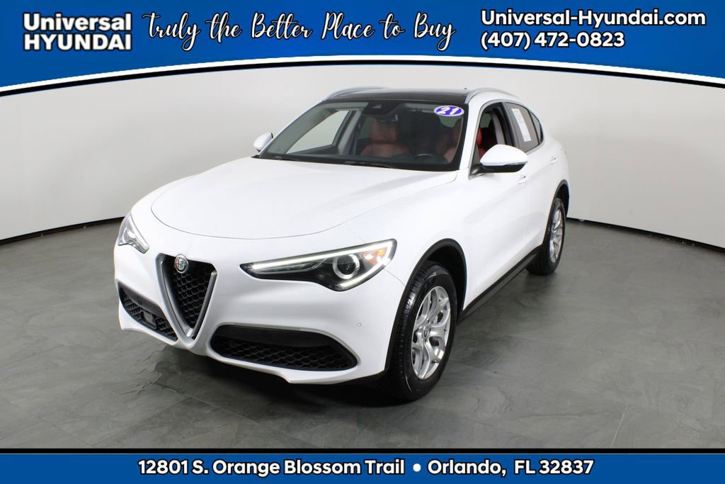 Used 2021 Alfa Romeo Stelvio Sprint w/ Sun & Sound Package