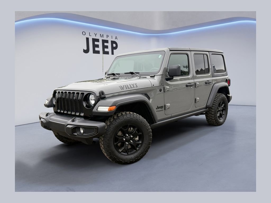 Certified 2021 Jeep Wrangler Unlimited Sport