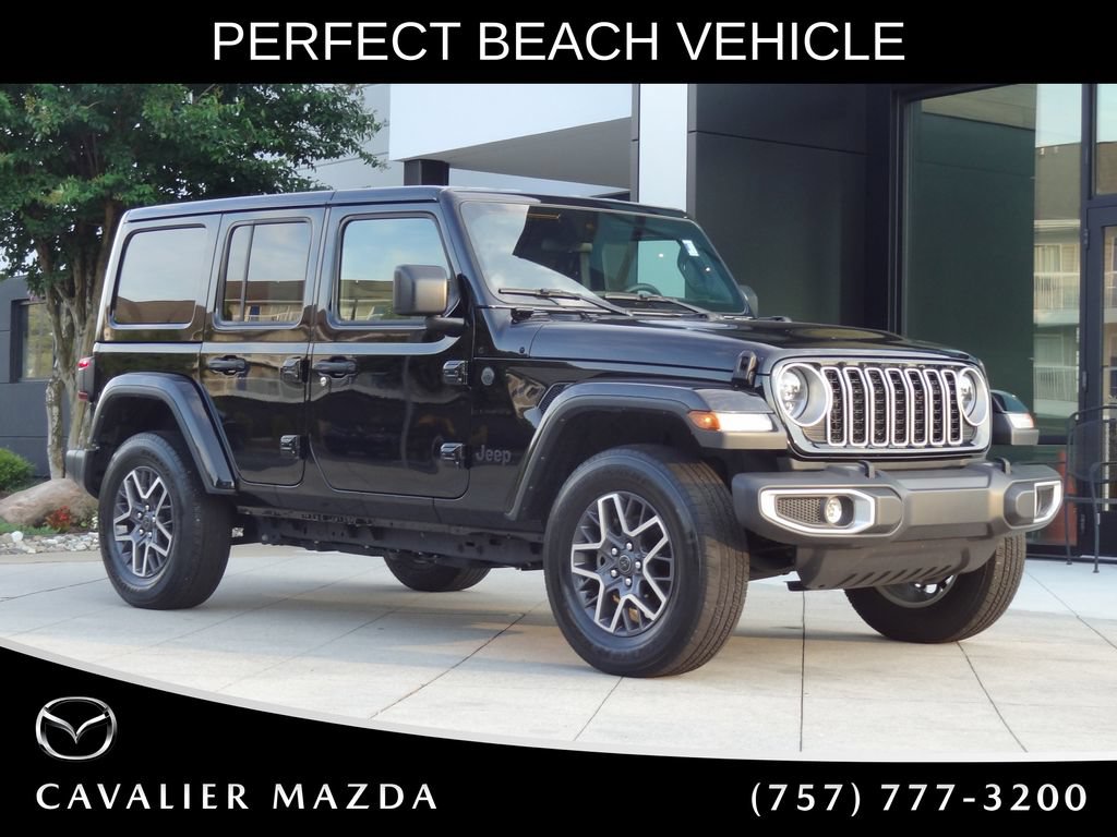 Used 2025 Jeep Wrangler Unlimited Sahara AWD/4WD image 1