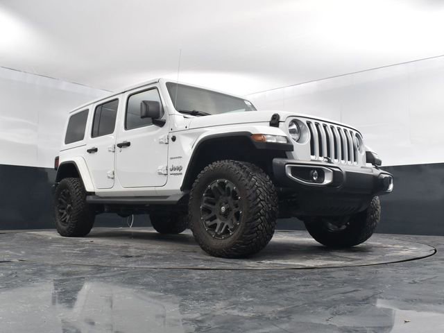 Used 2021 Jeep Wrangler Unlimited Sahara w/ Uconnect 4C Nav & Sound Group image 37