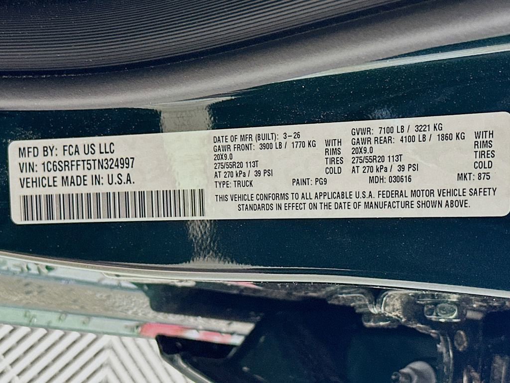 New 2026 RAM 1500 Big Horn AWD/4WD image 33
