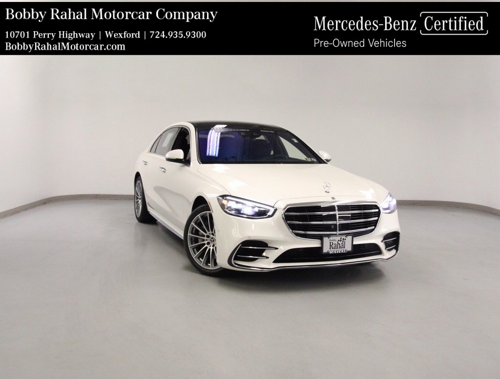 Certified 2023 Mercedes-Benz S 580 4MATIC Sedan w/ AMG Line