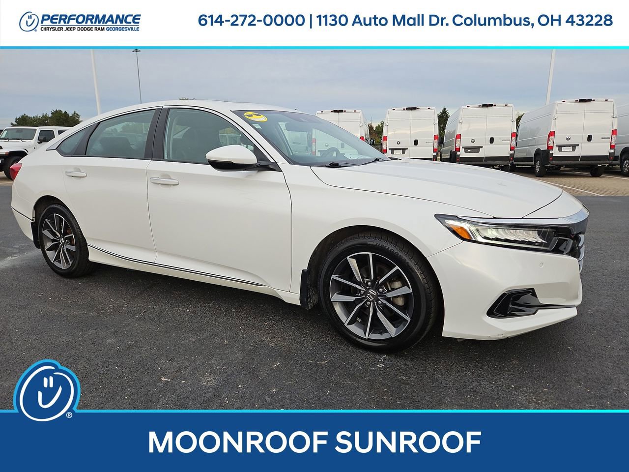 Used 2021 Honda Accord EX-L