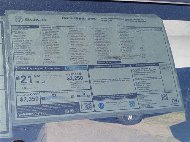 New 2026 Buick Enclave Sport Touring w/ Power Package AWD/4WD image 17