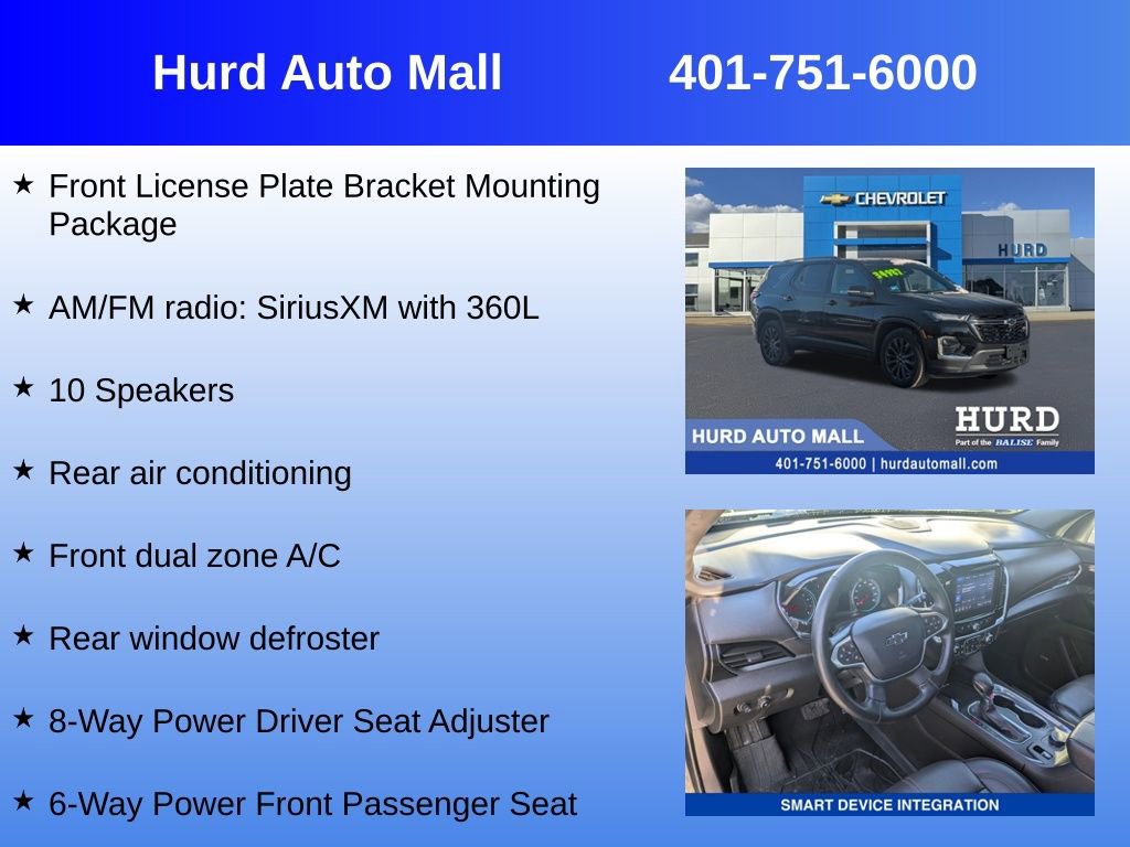 Certified 2023 Chevrolet Traverse RS image 12