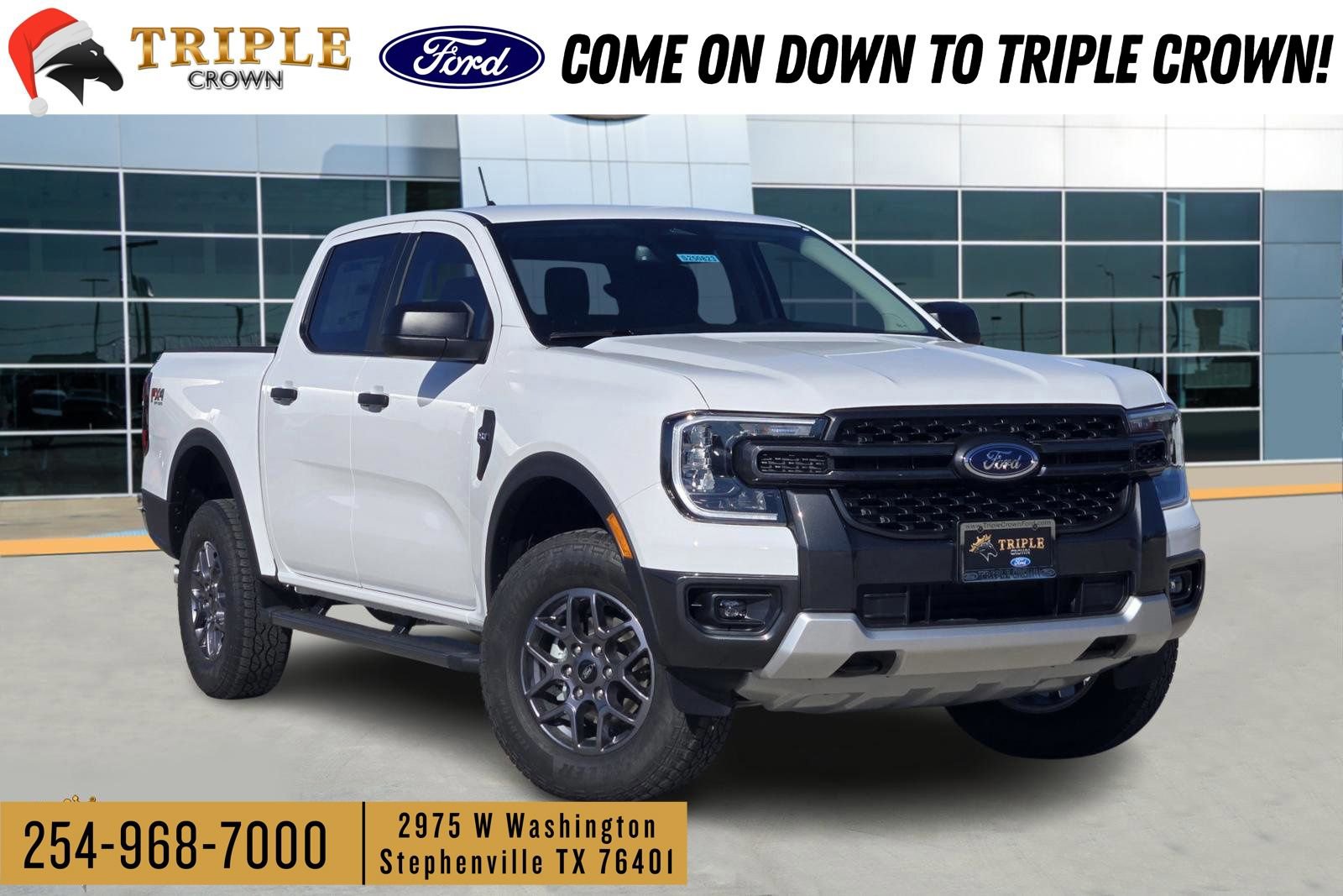 New 2025 Ford Ranger XLT w/ Equipment Group 301A High