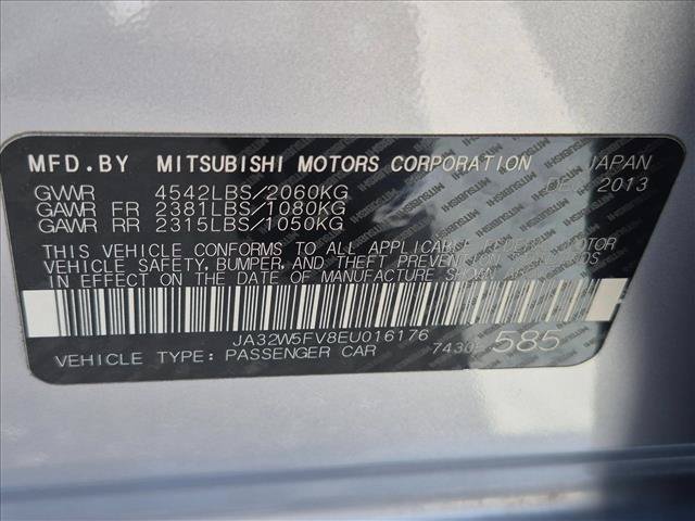 Used 2014 Mitsubishi Lancer Evolution MR AWD/4WD image 23