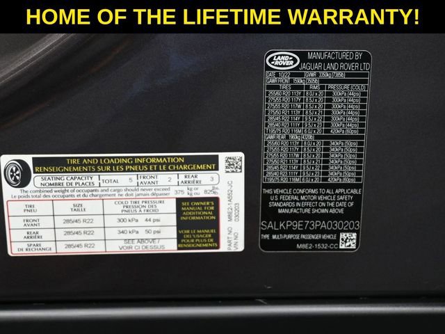 Used 2023 Land Rover Range Rover SE image 65