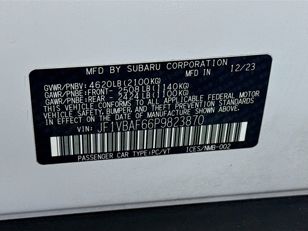 Used 2023 Subaru WRX Premium image 32