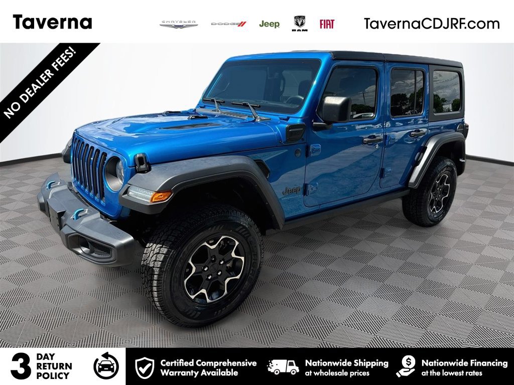 Certified 2023 Jeep Wrangler Unlimited Rubicon 4xe