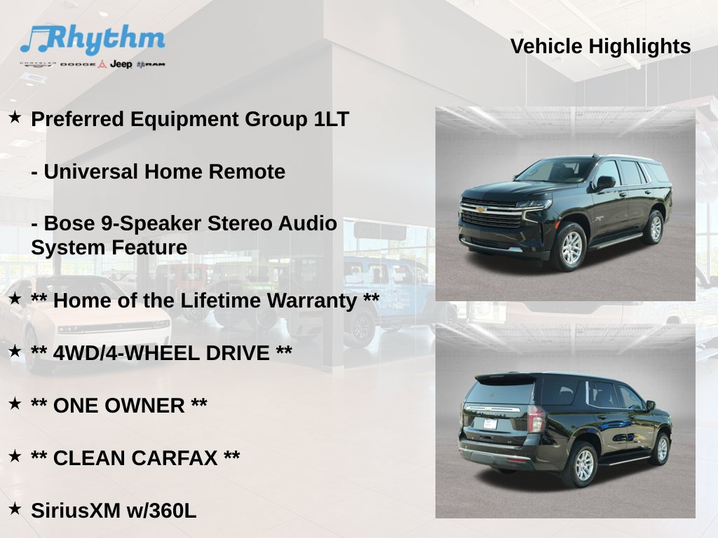 Used 2024 Chevrolet Tahoe LT AWD/4WD image 17