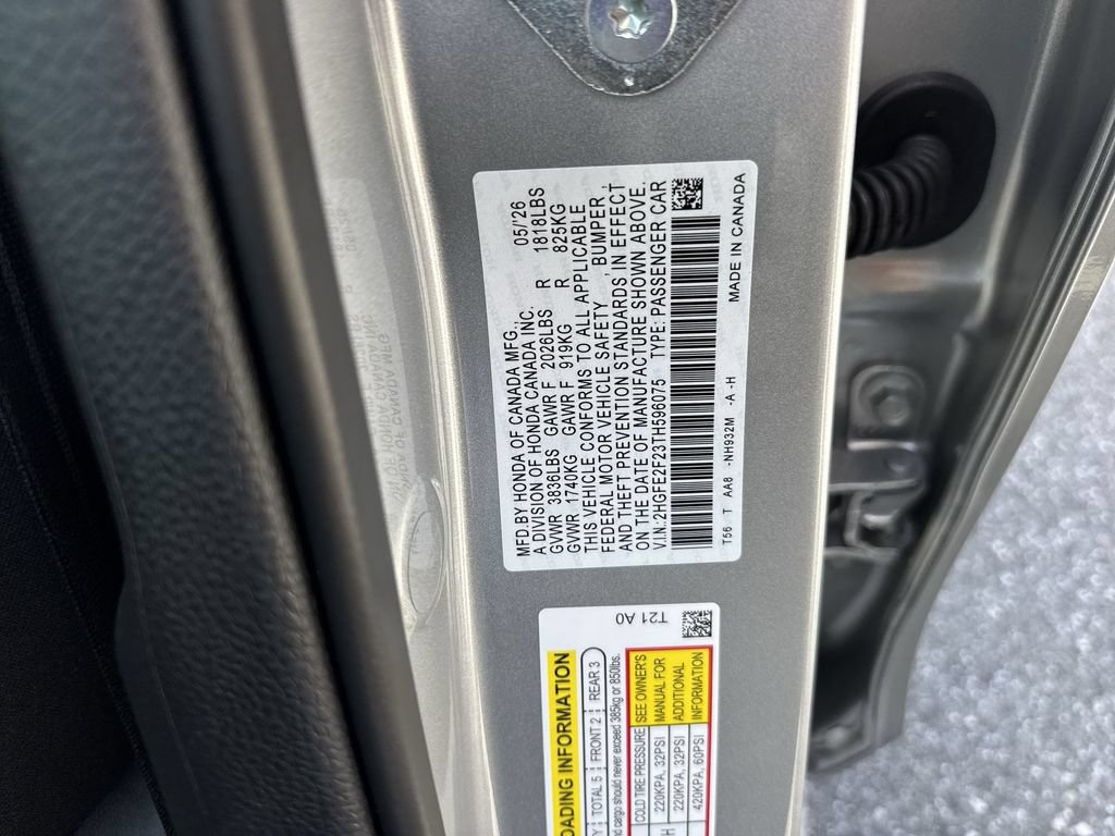 Used 2026 Honda Civic LX image 58