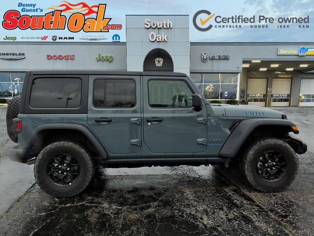 Certified 2025 Jeep Wrangler Unlimited Sport S 4xe image 2